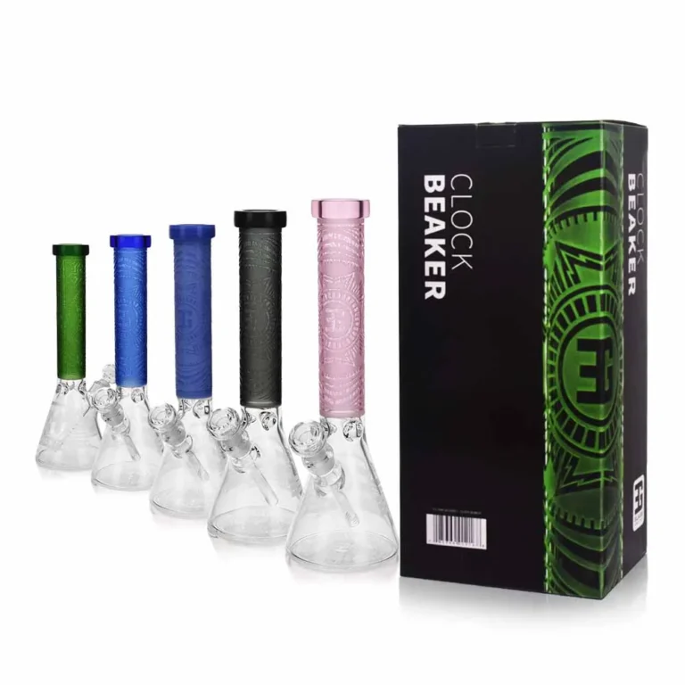 EG-01 EG Clock Beaker Bong all colors with gift box