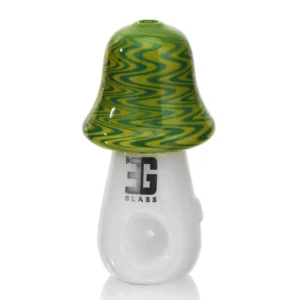 Wig-Wag Mushroom Hand Pipe in color option 2