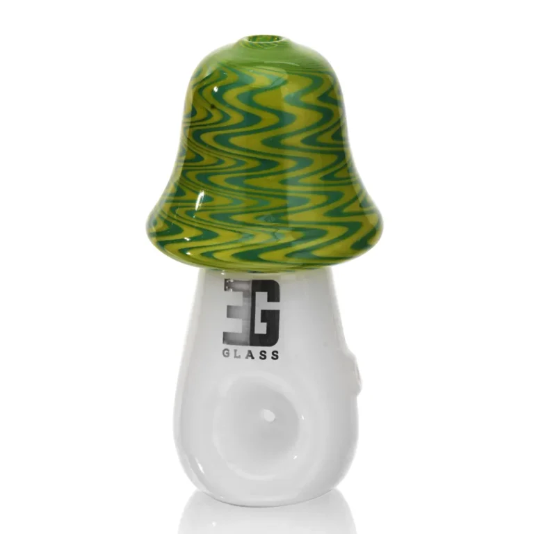 Wig-Wag Mushroom Hand Pipe in color option 2