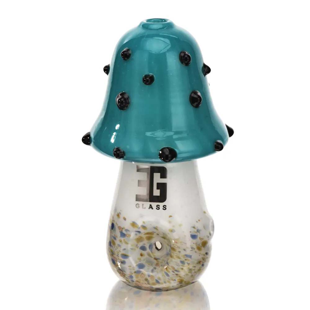 BSH06 Rainbow Mushroom Hand Pipe in color option 2