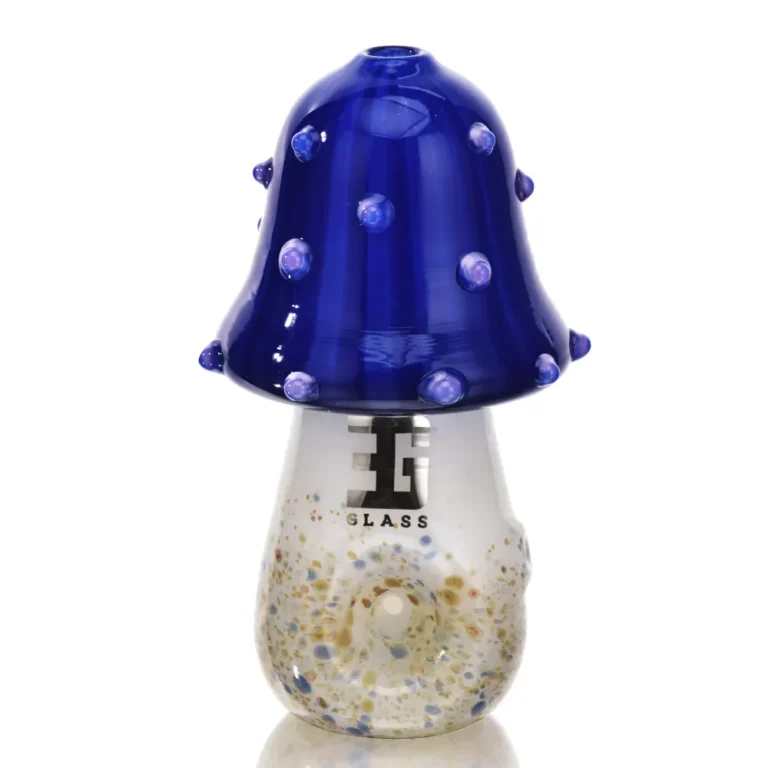 BSH06 Rainbow Mushroom Hand Pipe in color option 3