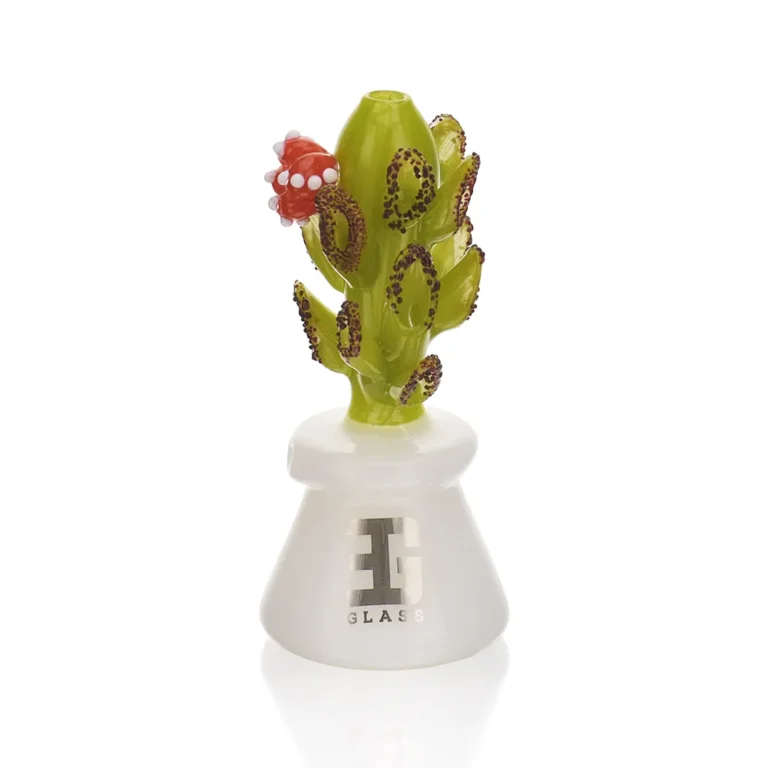 BSH09 Coral Pot Hand Pipe in color option 1