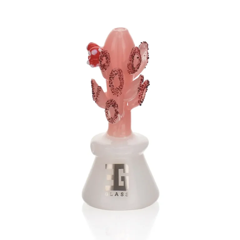 BSH09 Coral Pot Hand Pipe in color option 2