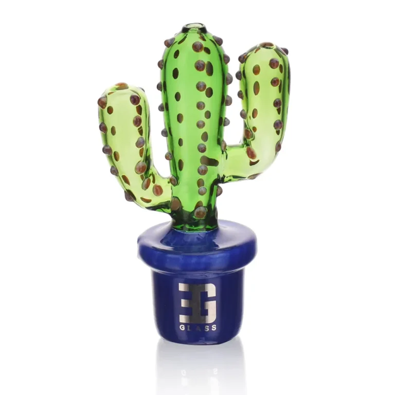 Bonsai Transparent Cactus Hand Pipe in color option 3
