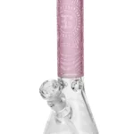 the relief detail of EG-01 EG Clock Beaker Bong