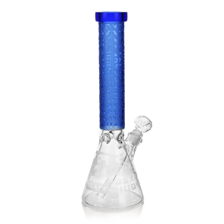 EG-02 EG Symbols Beaker in Transparent Blue color
