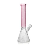 EG-04 EG Triangle Beaker in Transparent Pink color