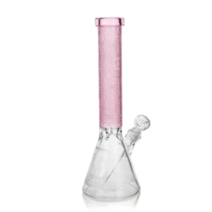 EG-04 EG Triangle Beaker in Transparent Pink color