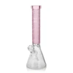 EG-05 EG Slyme Leaf Beaker in Transparent Pink color
