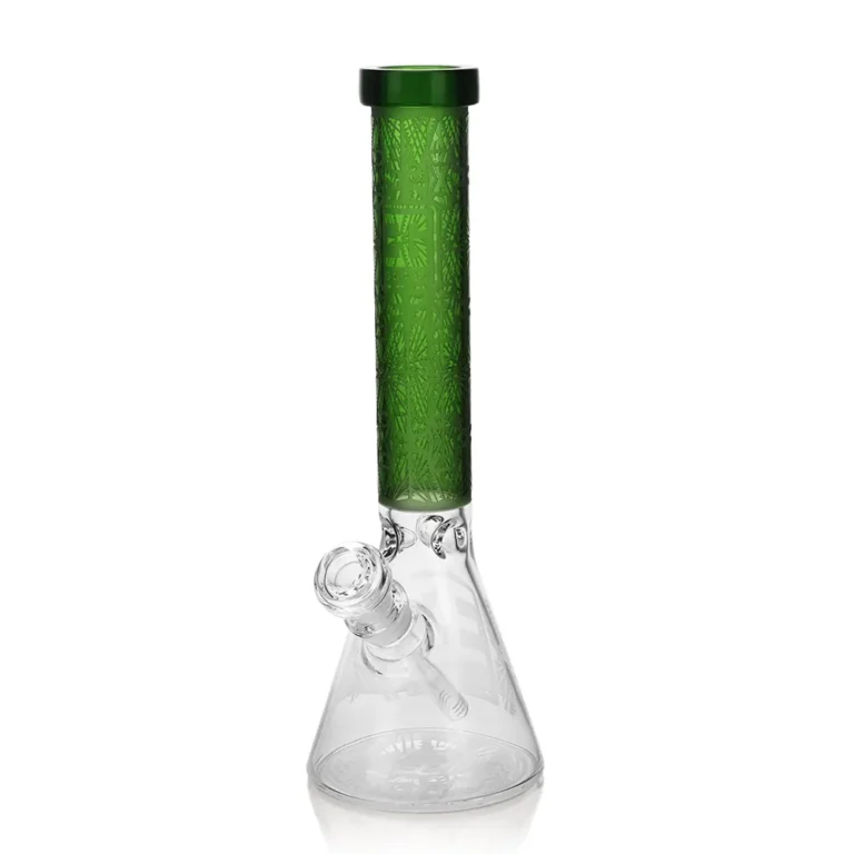 EG-05 EG Slyme Leaf Beaker in Transparent Green color