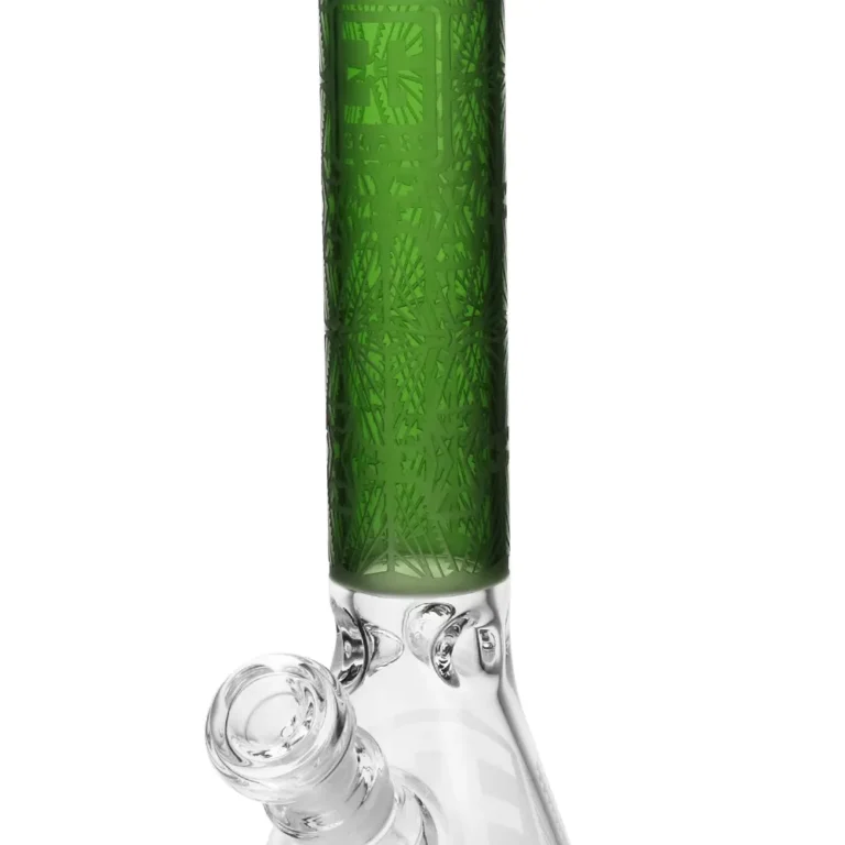 the leaf sandblast relief of EG-05 EG Slyme Leaf Beaker