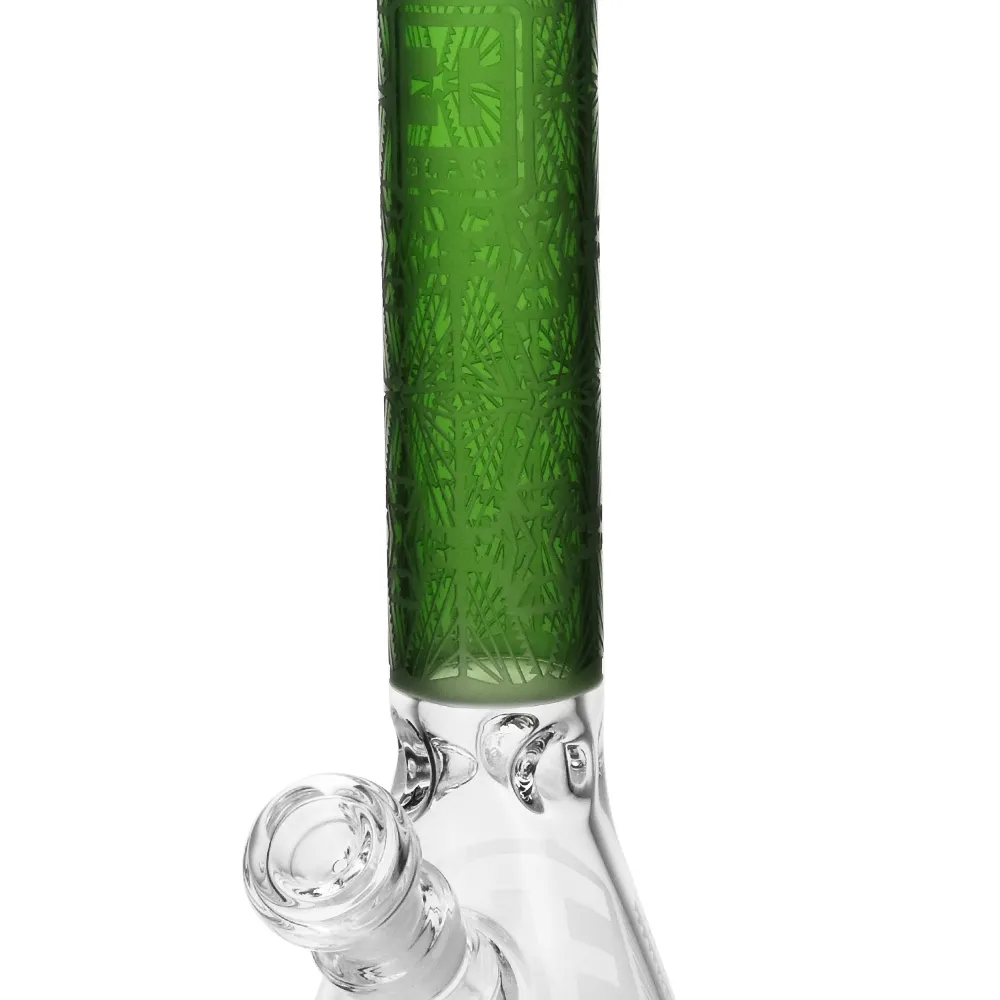 the leaf sandblast relief of EG-05 EG Slyme Leaf Beaker