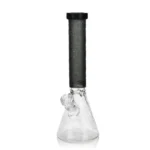 EG-06 EG Skull Flower Beaker in Transparent Black color