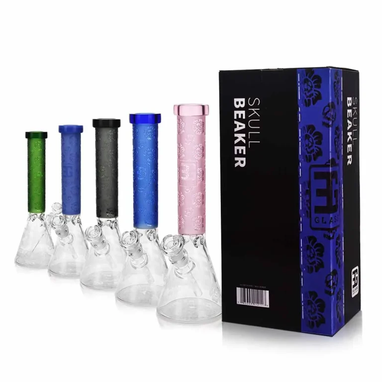 EG-06 EG Skull Flower Beaker all colors with gift box