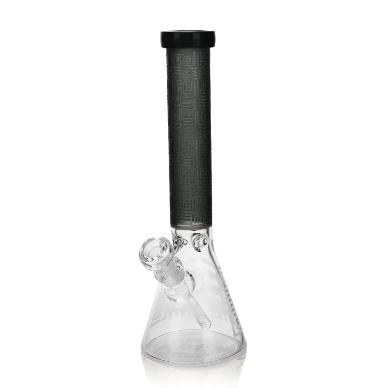 EG-07 EG Square Beaker in Transparent Black color