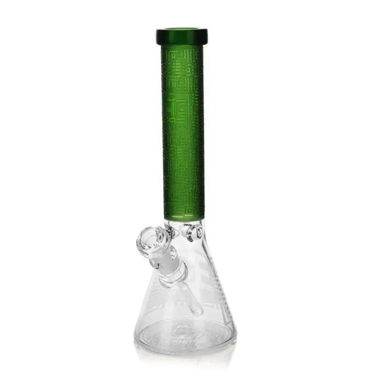 EG-07 EG Square Beaker in Transparent Green color