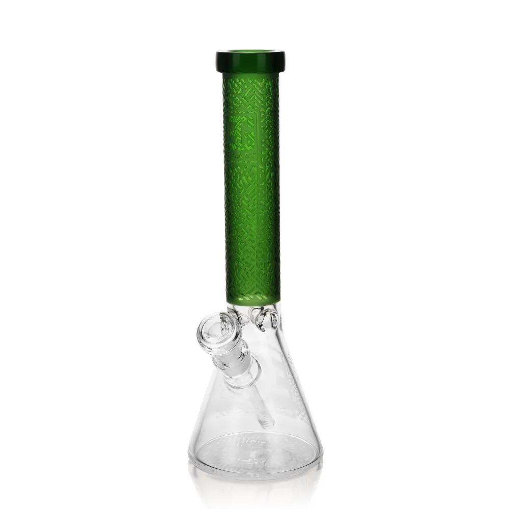 EG-08 EG Maze Beaker in Transparent Green color