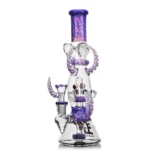 EG-100 Evil Skull Eyes Beaker Bong in purple color
