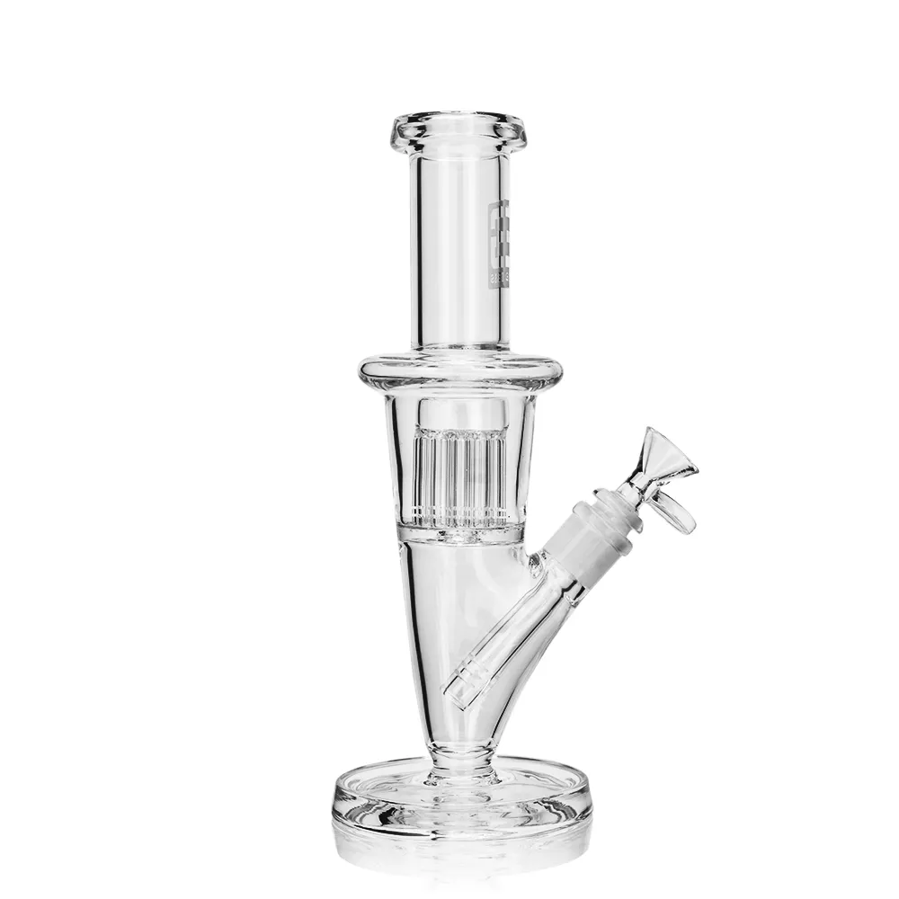 sideview of EG-103 EG Glass 7.9" Tree Perc Water Pipe