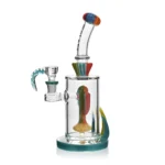 EG-13 Solid Colors Cactus Dab Rig in green color