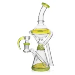 EG-52 EG Planet Recycler Bong in yellow color