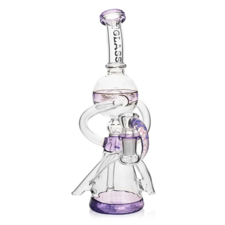 EG-52 EG Planet Recycler Bong in purple color