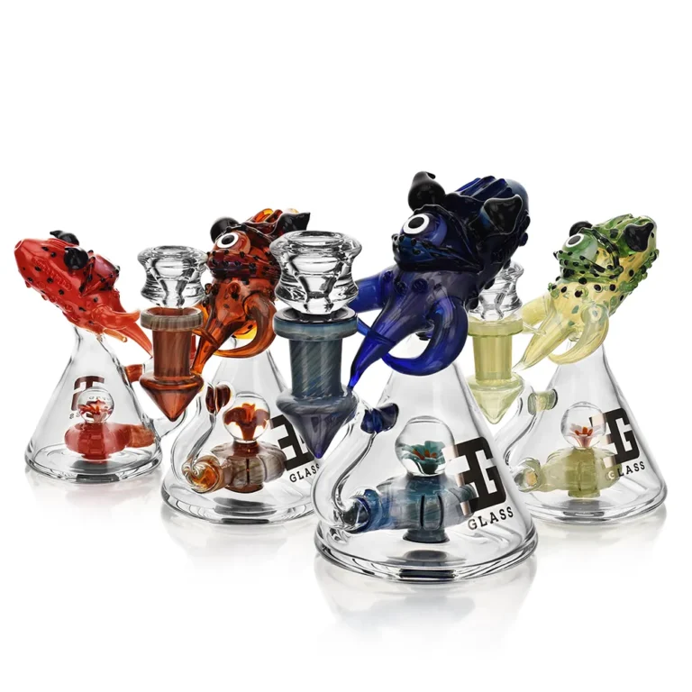 EG-64 5.7 Inch Big Eye Octopus Dab Rig all colors