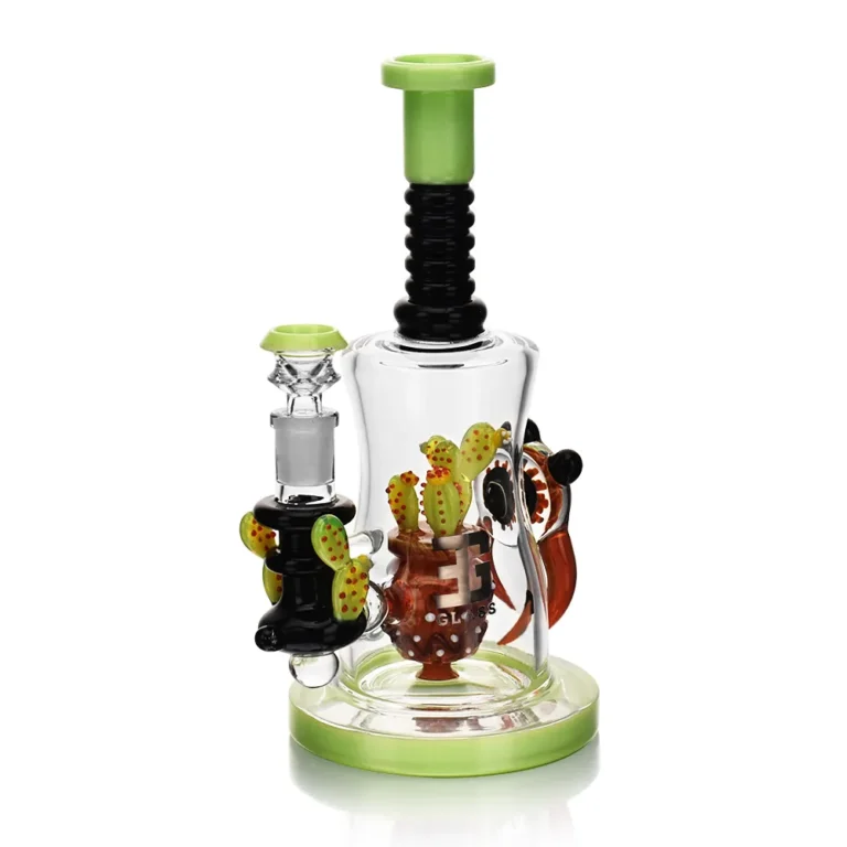 EG-65 Cactus Curve Dab Rig in green color