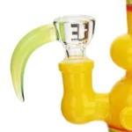 the bowl of EG-68 EG Yellow Duck Mini Rig in color option 5