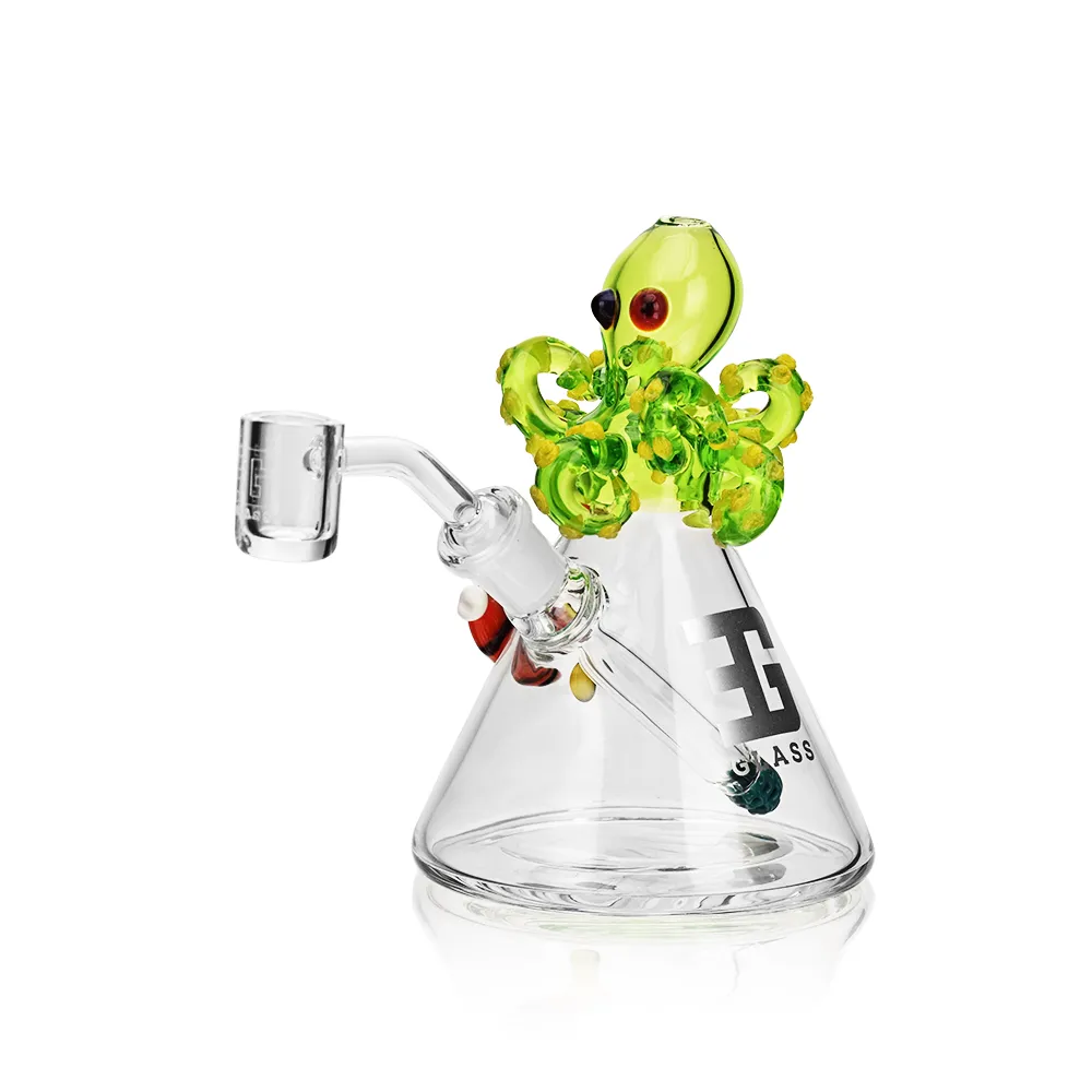EG-80 EG Mini Octopus Head Dab Rig in color option 3