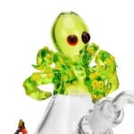 the octopus design of EG-80 EG Mini Octopus Head Dab Rig