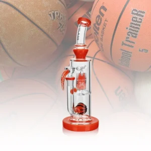 EG-90 Basketball Jersey Dab Rig in orange color