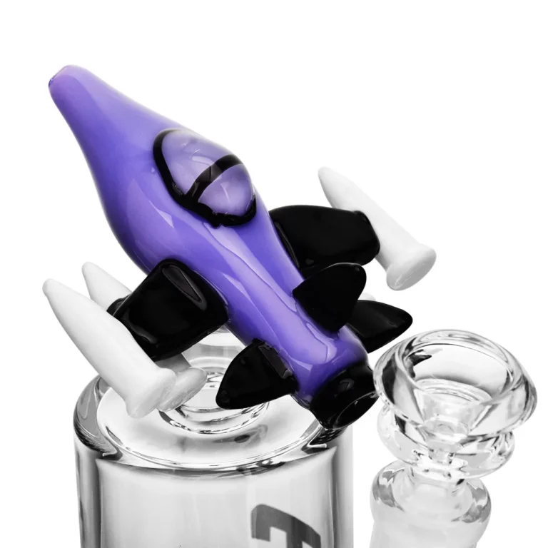 the spaceship design of EG-95 7.5" EG Spaceship Dab Rig in color option 5