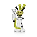 EG-96 EG Glass UFO Dab Rig in green color