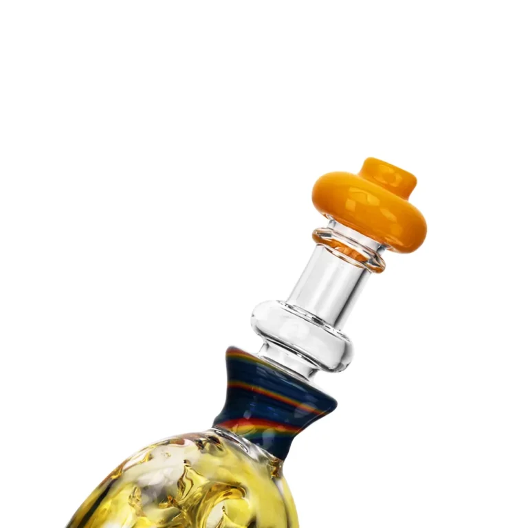 the mouthpiece of EG-97 EG Swiss Perc Bent Neck Dab Rig