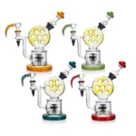 EG-97 EG Swiss Perc Bent Neck Dab Rig all colors