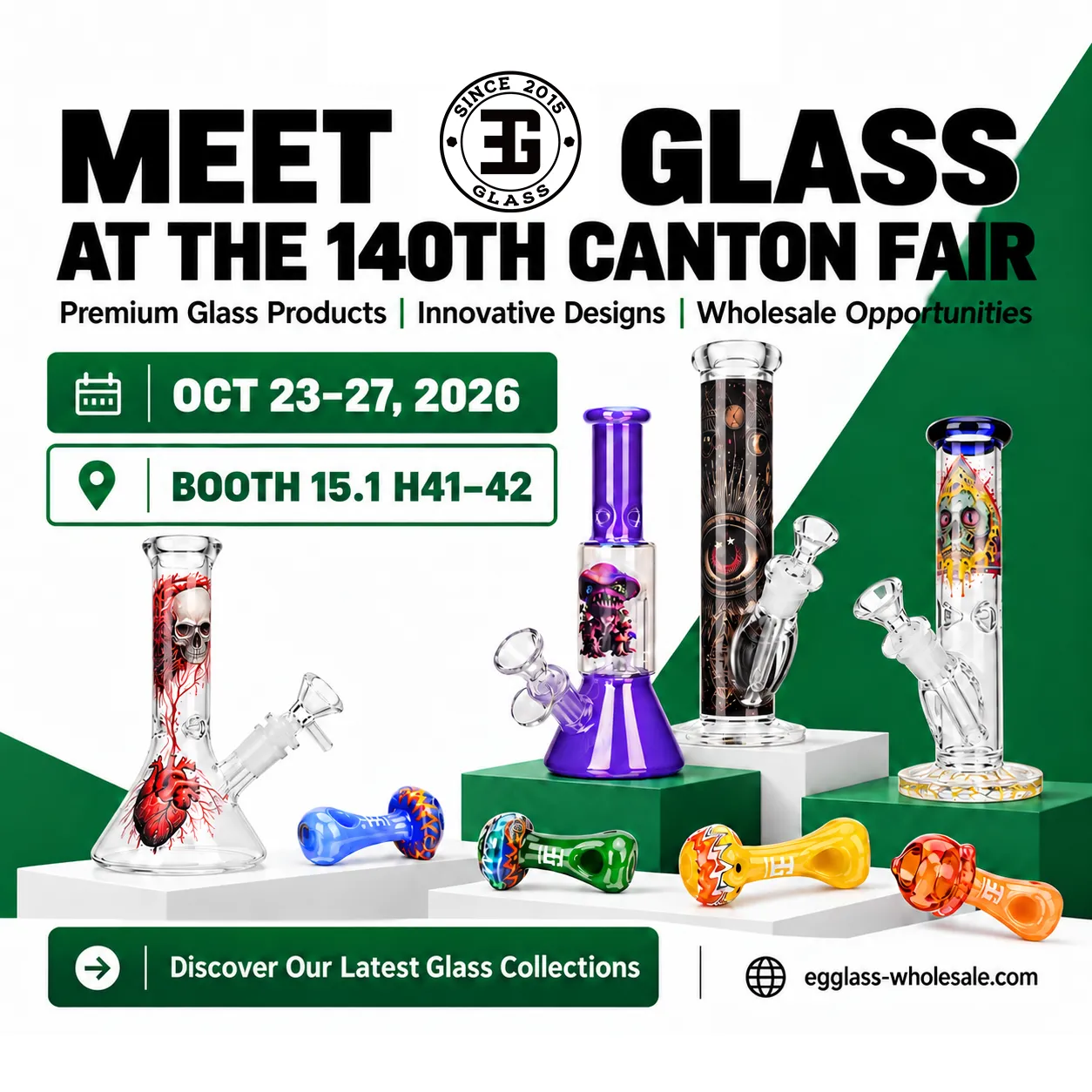 EG Glass 140th Canton Fair poster