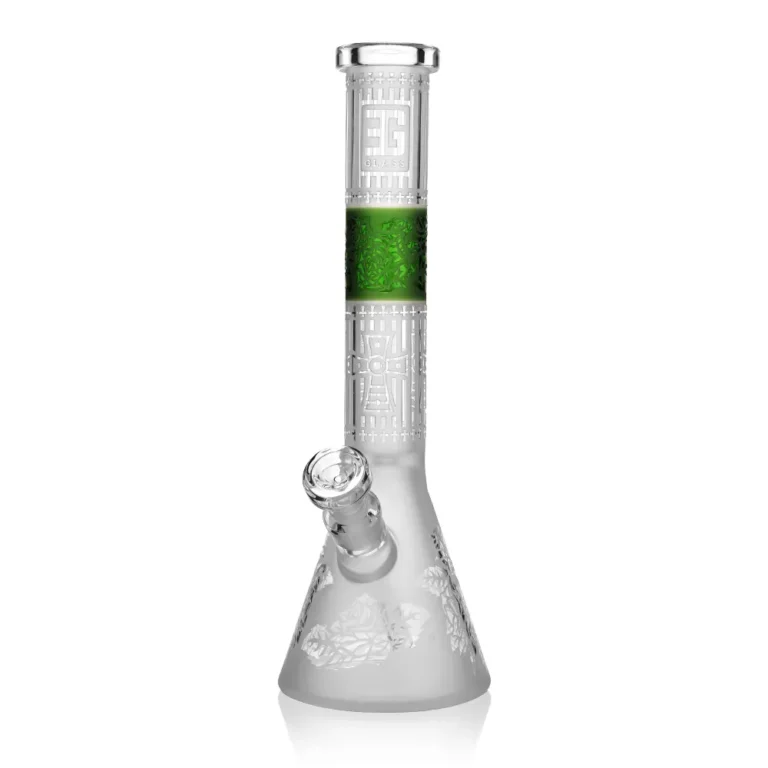 EG-03 EG Cross Beaker in green color