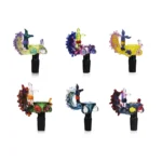 EGB46 EG Glass Surfing Handle Bong Bowl all colors