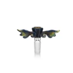 EGB48 EG Glass Angel Wings Glass Bowl in black color