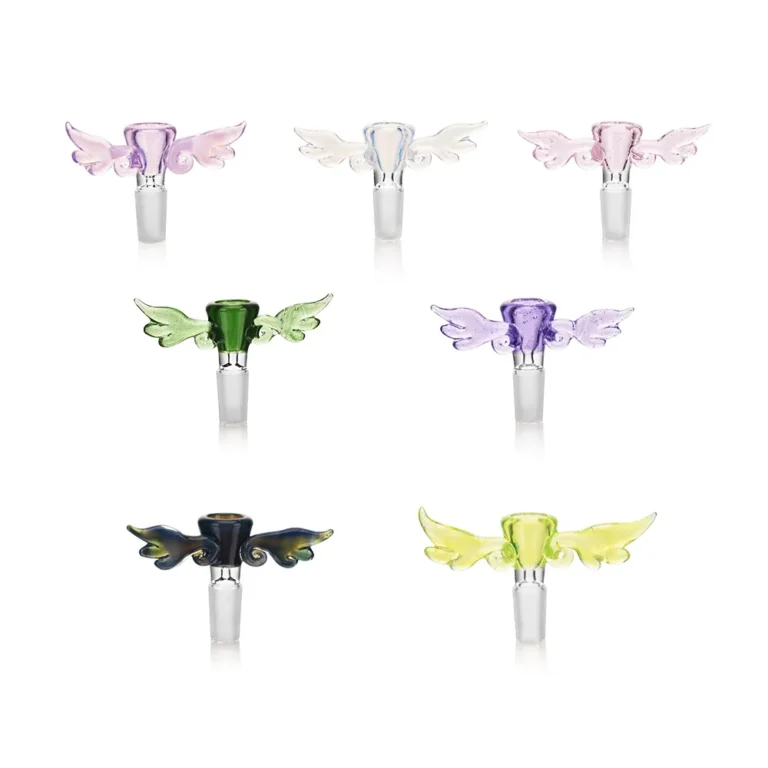 EGB48 EG Glass Angel Wings Glass Bowl all colors