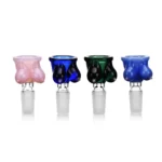 EGB50 Breast Design Glass Bong Bowl all colors