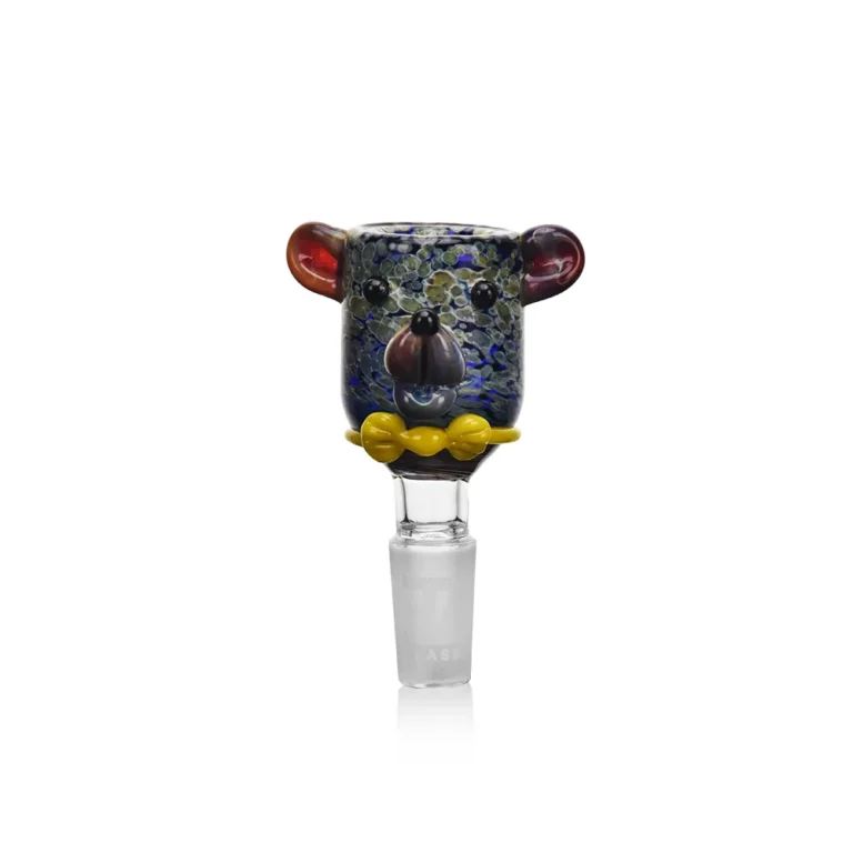 EGB51 EG Bear Fume Glass Bong Bowl in color option 1
