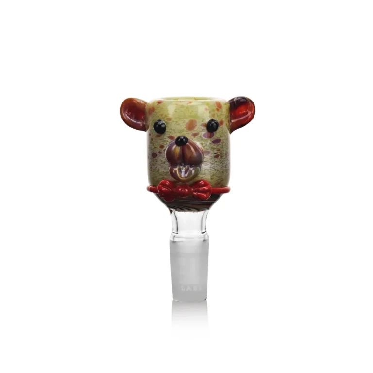 EGB51 EG Bear Fume Glass Bong Bowl in color option 2