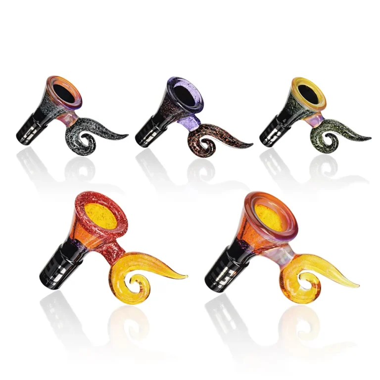 5 EGBD01 EG Galaxy Glass Bowls in amber styles