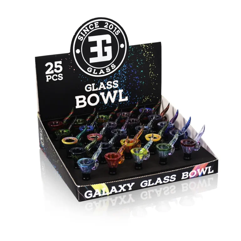 EGBD01 EG Galaxy Glass Bowls all colors with display box