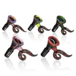 EGBD01 EG Galaxy Glass Bowls in dark red color styles