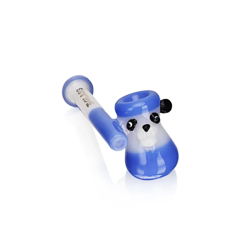 EGH30 Colorful Panda Glass Hammer Pipe in color option 3