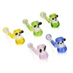 EGH30 Colorful Panda Glass Hammer Pipe all colors