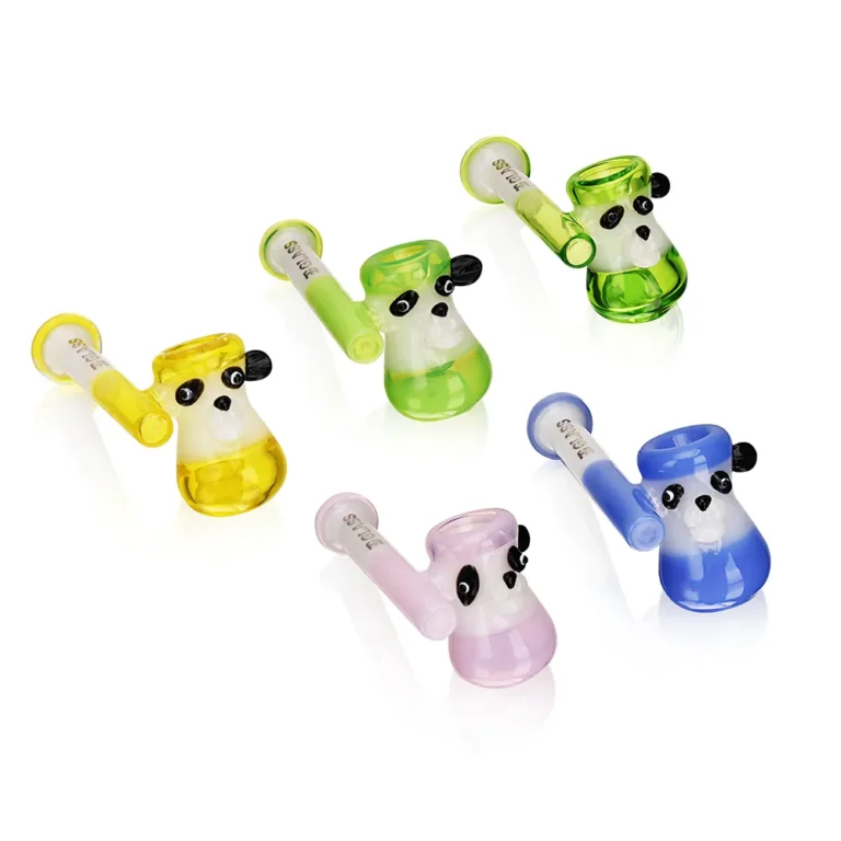 EGH30 Colorful Panda Glass Hammer Pipe all colors